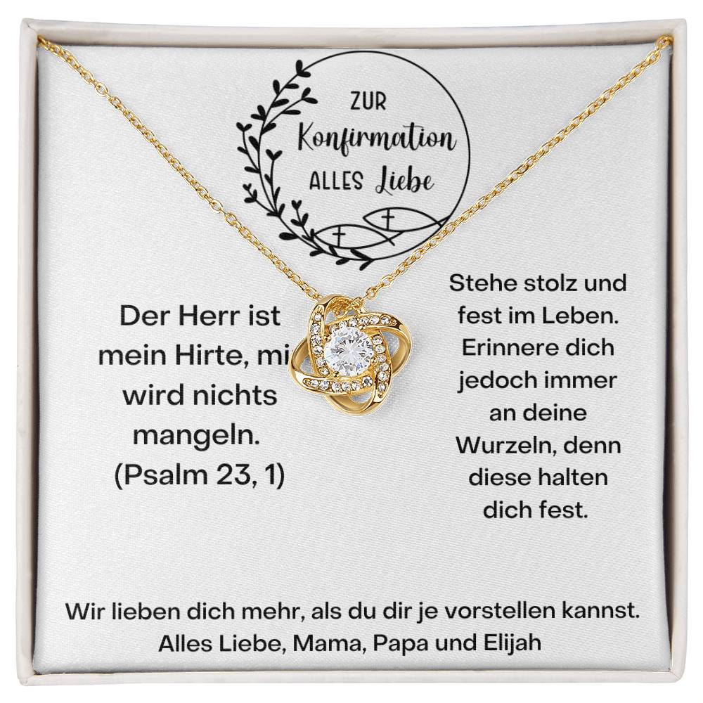 Wir Lieben Dich Mehr, Als Du Dir Je Vorstellen Kannst - Love Knot Necklace