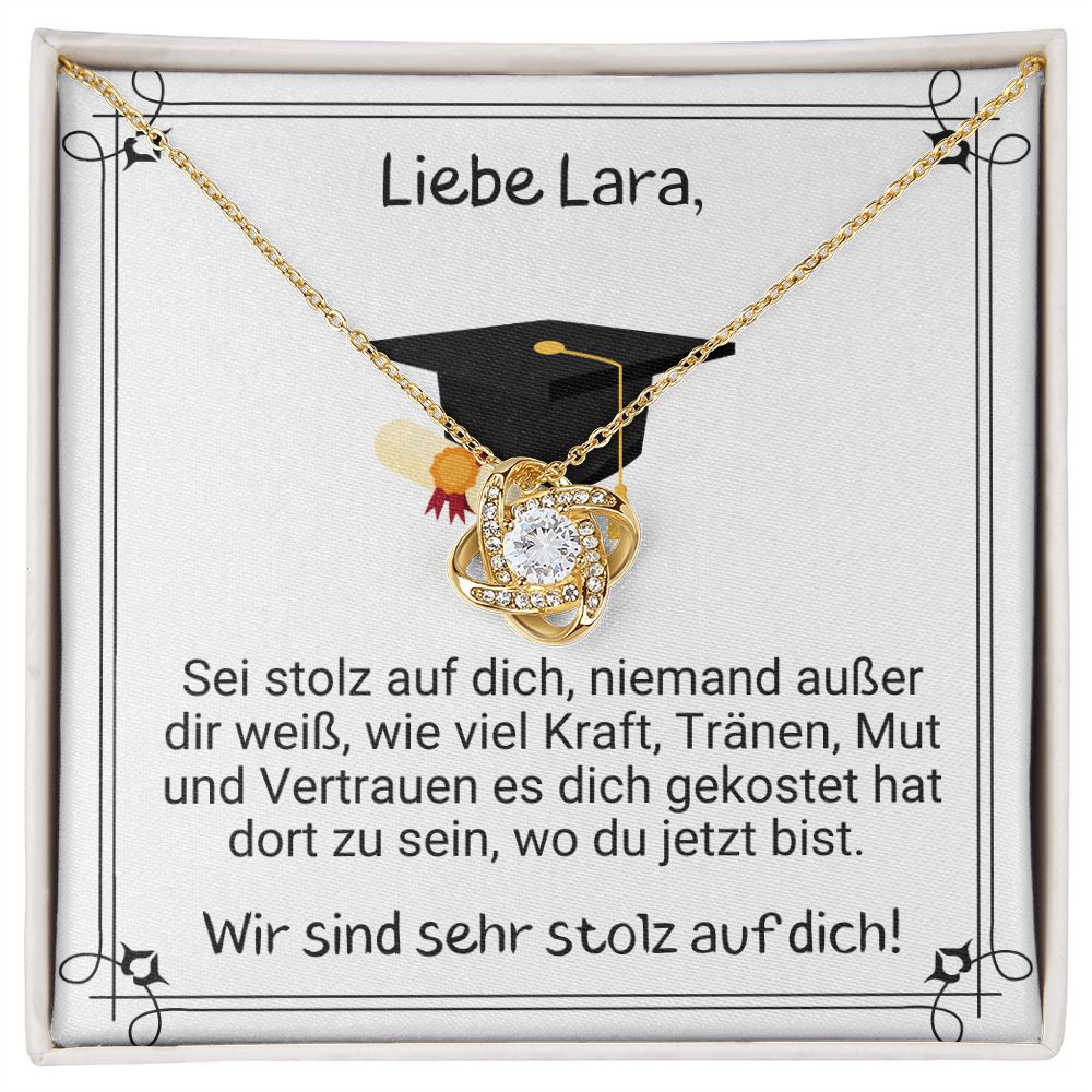 Sei Stolz Auf Dich - Love Knot Necklace