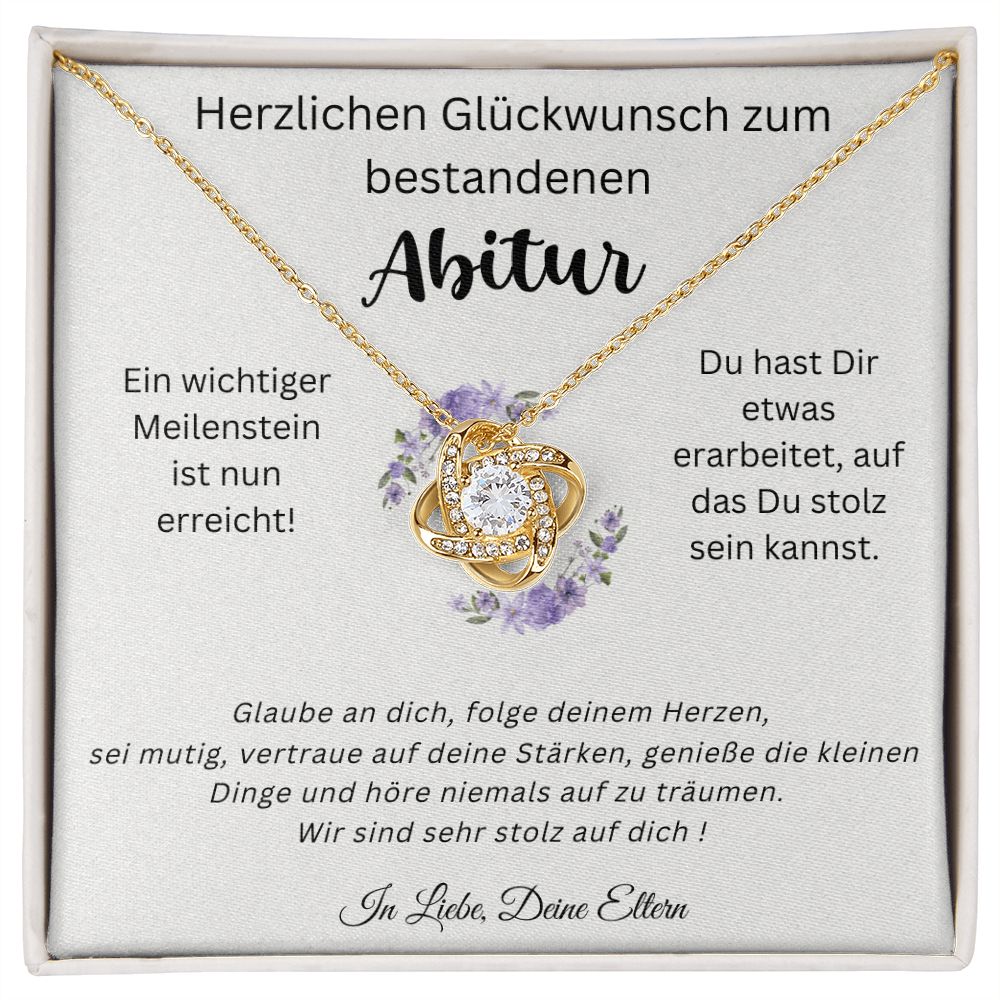 Glaube An Dich - Love Knot Necklace