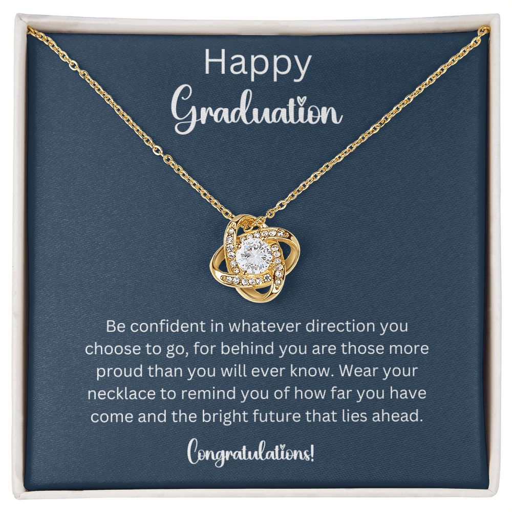Congratulations - Love Knot Necklace