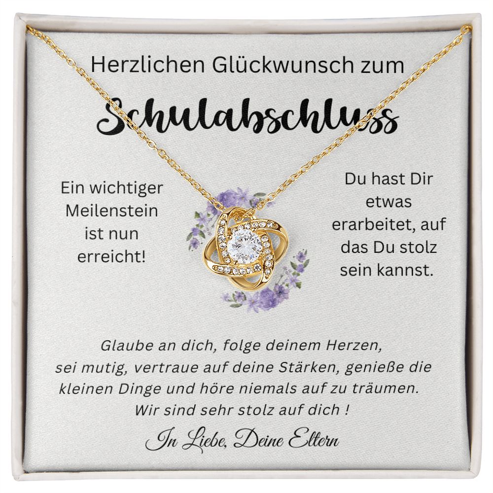 Genieße Die Kleinen Dinge - Love Knot Necklace
