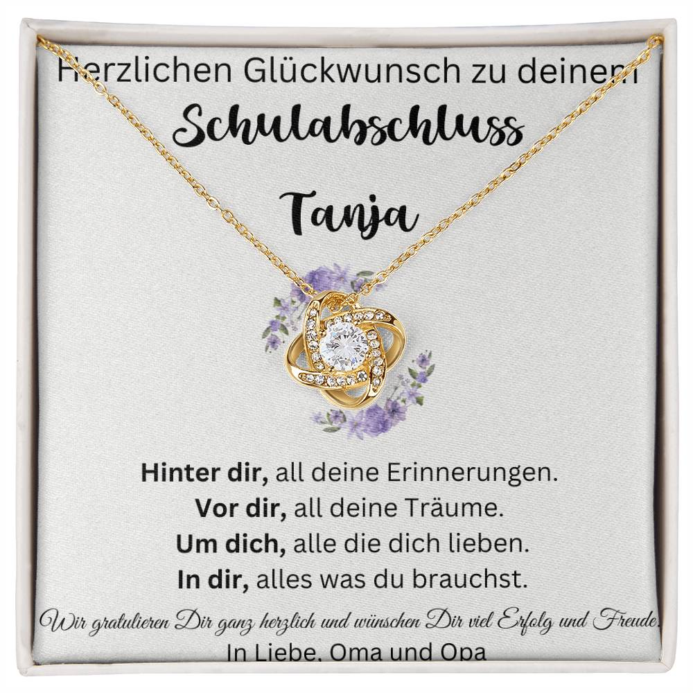 Herzlichen Glückwunsch Wir Wünschen Ihnen Viel Erfolg Und Glück - Love Knot Necklace