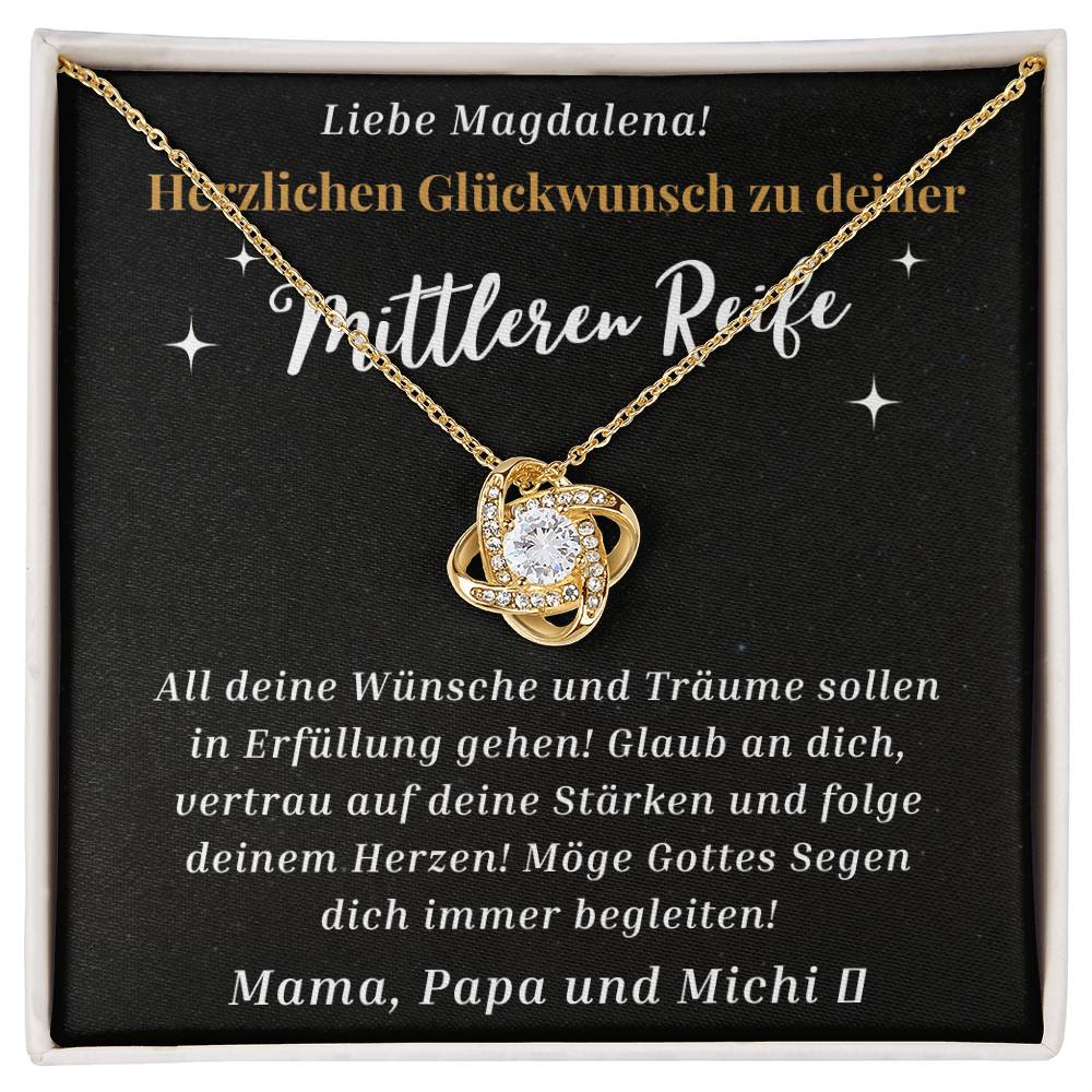 Liebe Madena - Love Knot Necklace