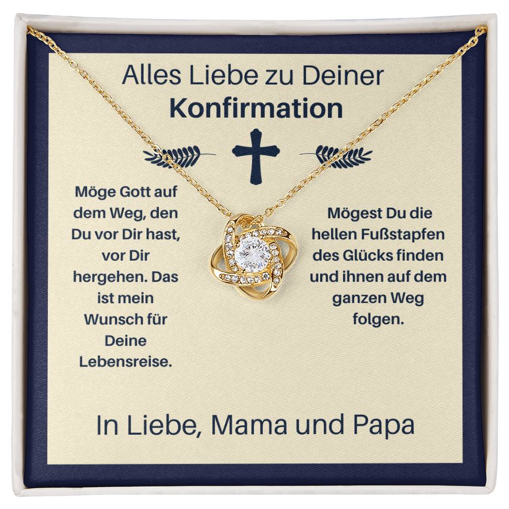 Alles Liebe Zu Deiner Konfirmation | Love Knot Necklace