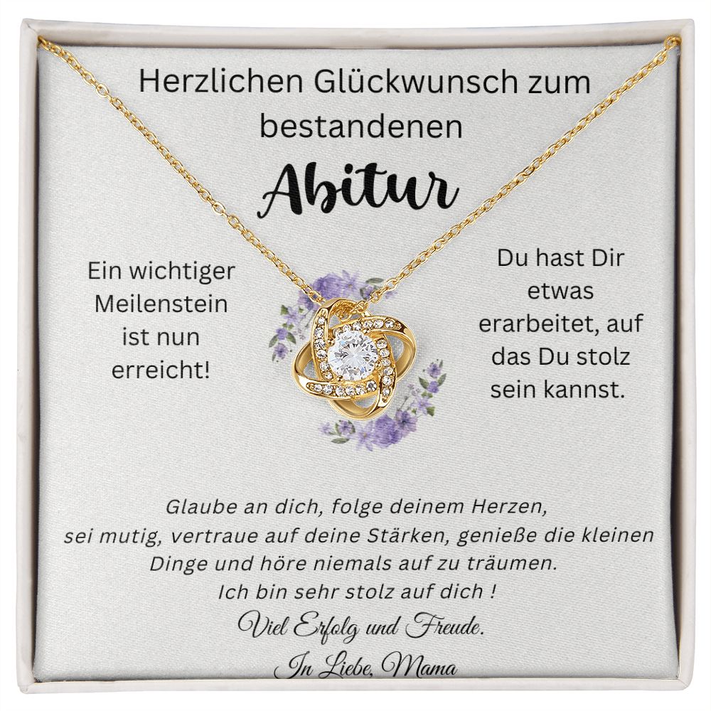 Genieße Die Kleinen Dinge - Love Knot Necklace
