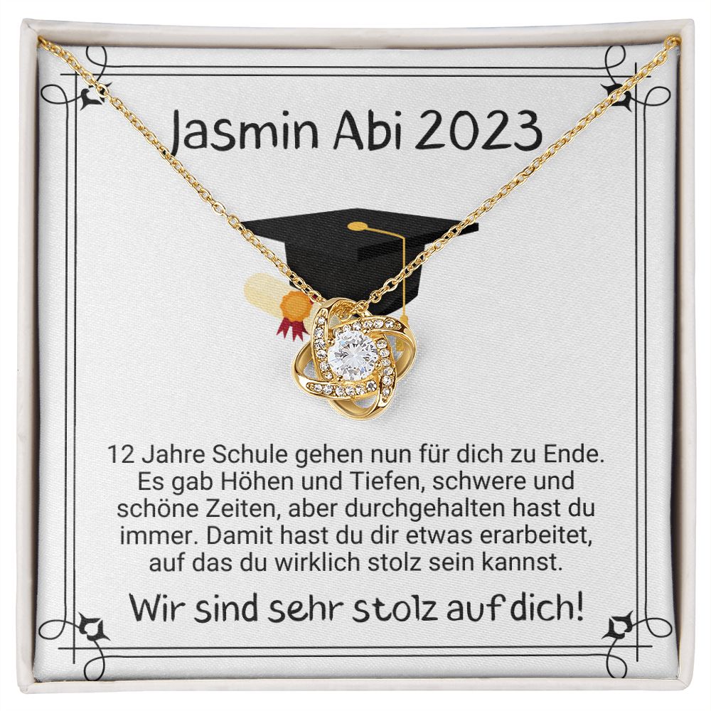Jasmin Abi 2023 - Love Knot Necklace
