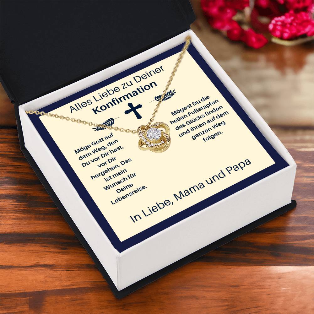 Alles Liebe Zu Deiner Konfirmation | Love Knot Necklace