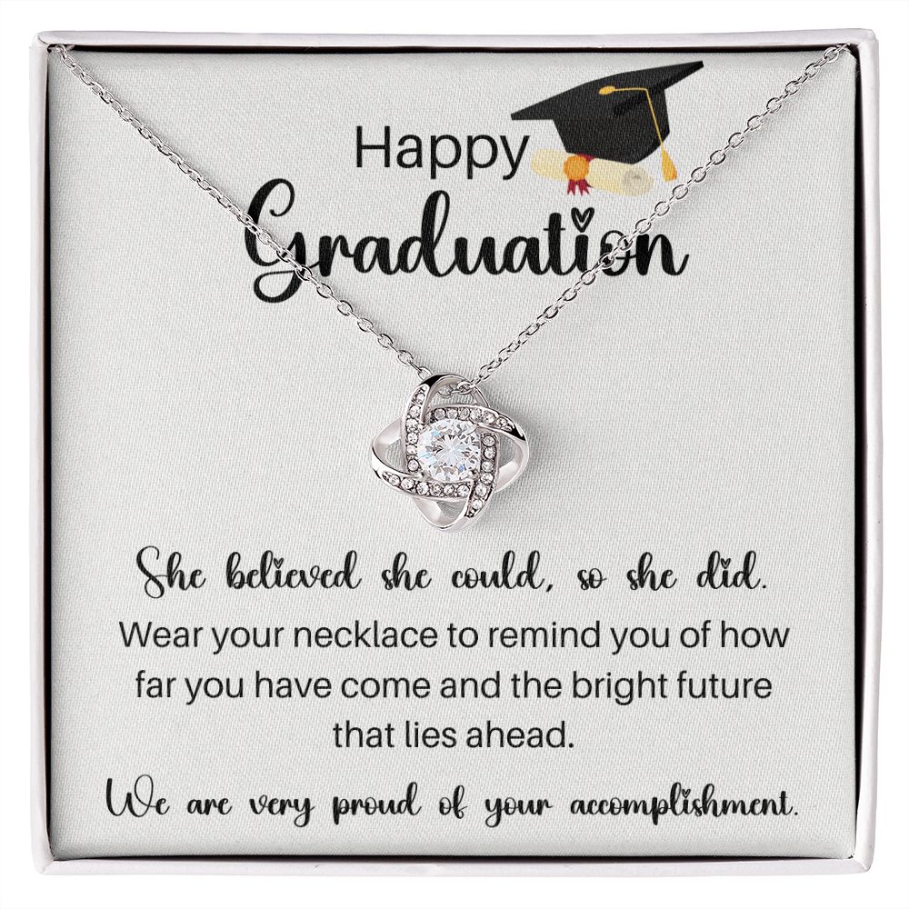 Your Bright Future Lies Ahead - Love Knot Necklace
