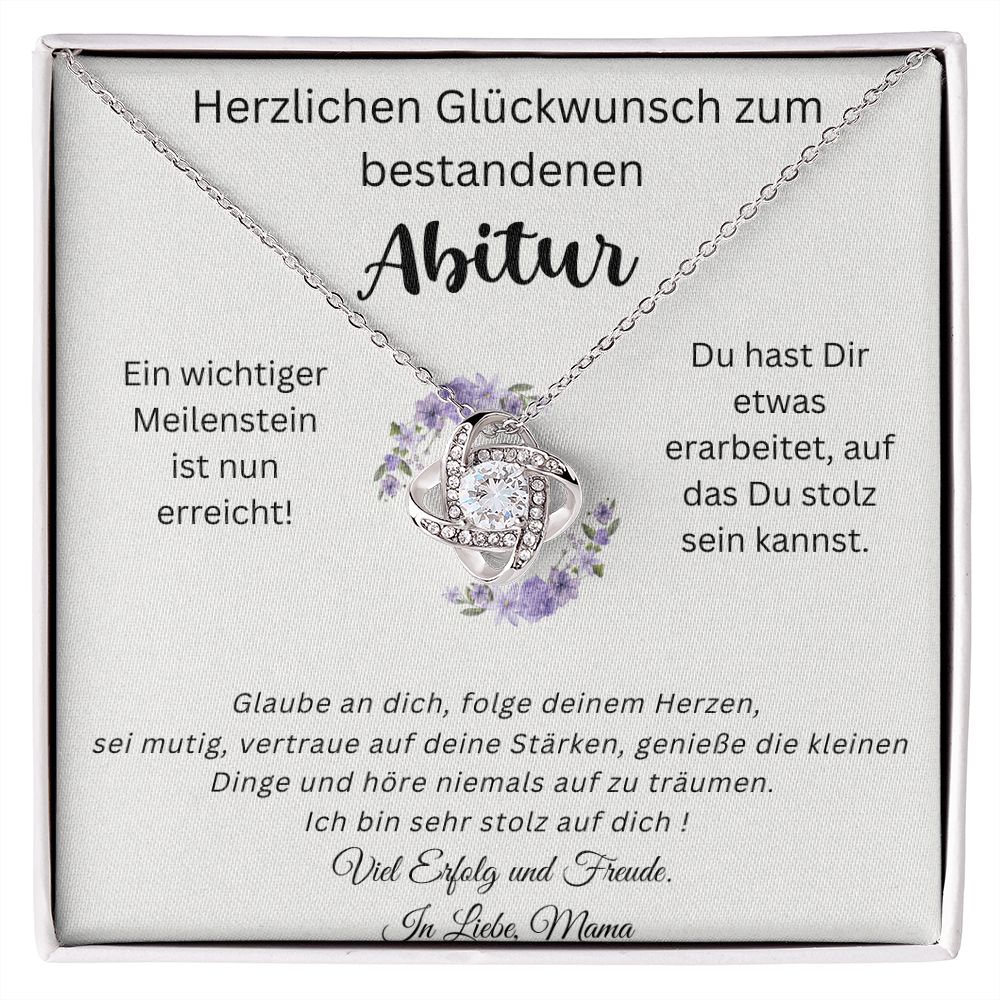 Genieße Die Kleinen Dinge - Love Knot Necklace