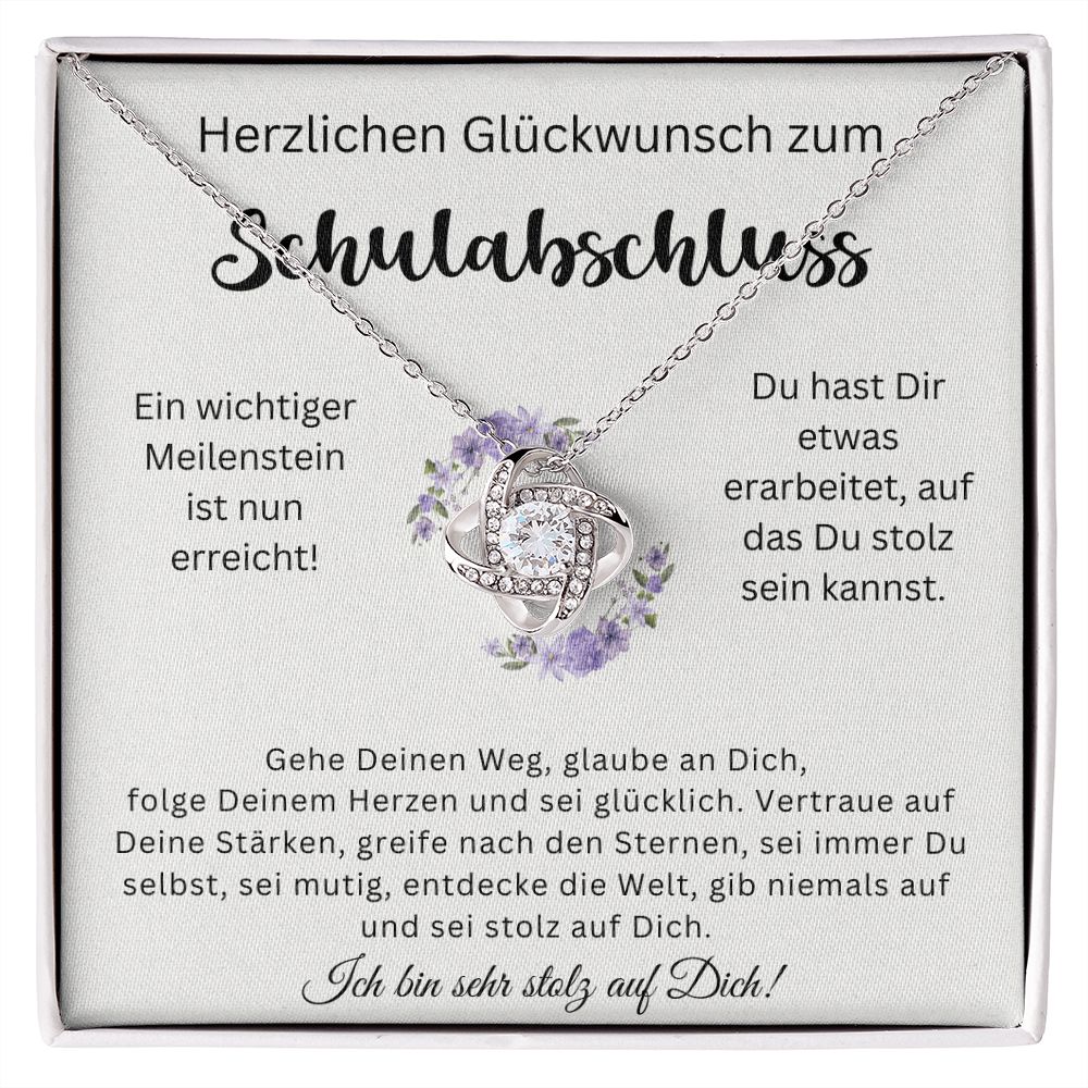 Niemals Aufgeben - Love Knot Necklace