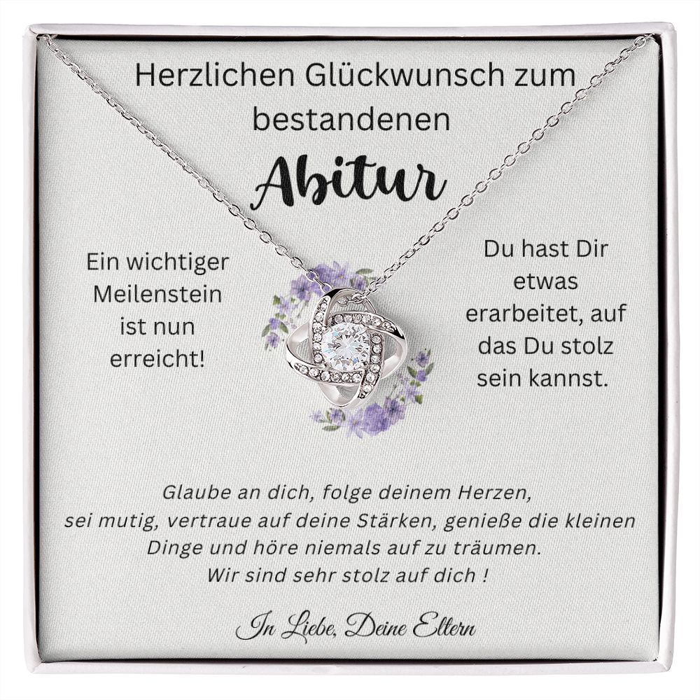 Glaube An Dich - Love Knot Necklace