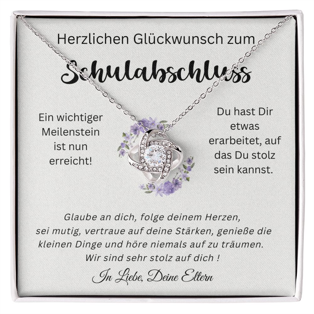 Genieße Die Kleinen Dinge - Love Knot Necklace