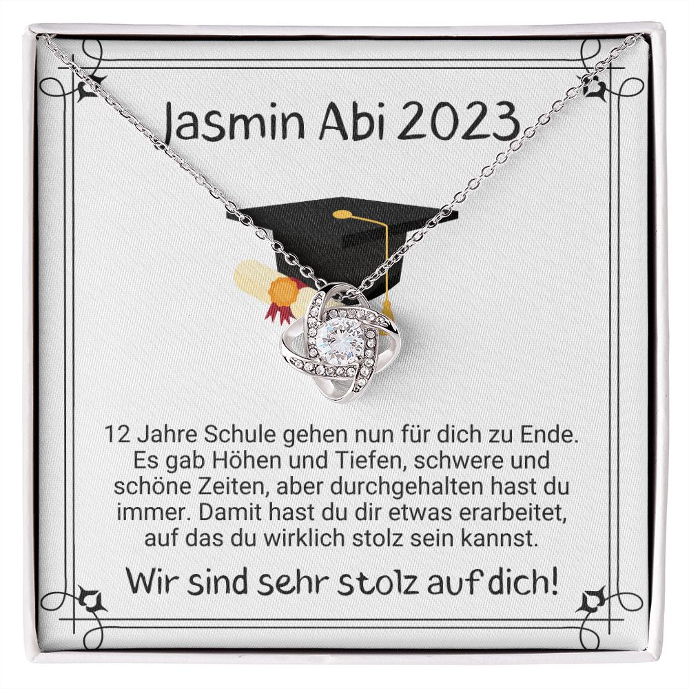 Jasmin Abi 2023 - Love Knot Necklace