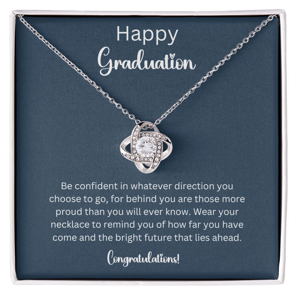 Congratulations - Love Knot Necklace