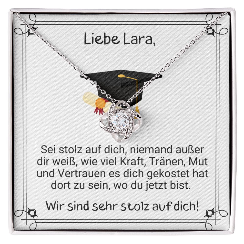 Sei Stolz Auf Dich - Love Knot Necklace