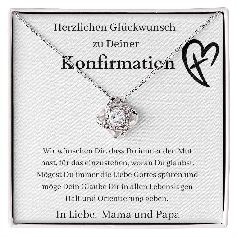 Mögest Du Immer Die Liebe Gottes Spüren | Love Knot Necklace