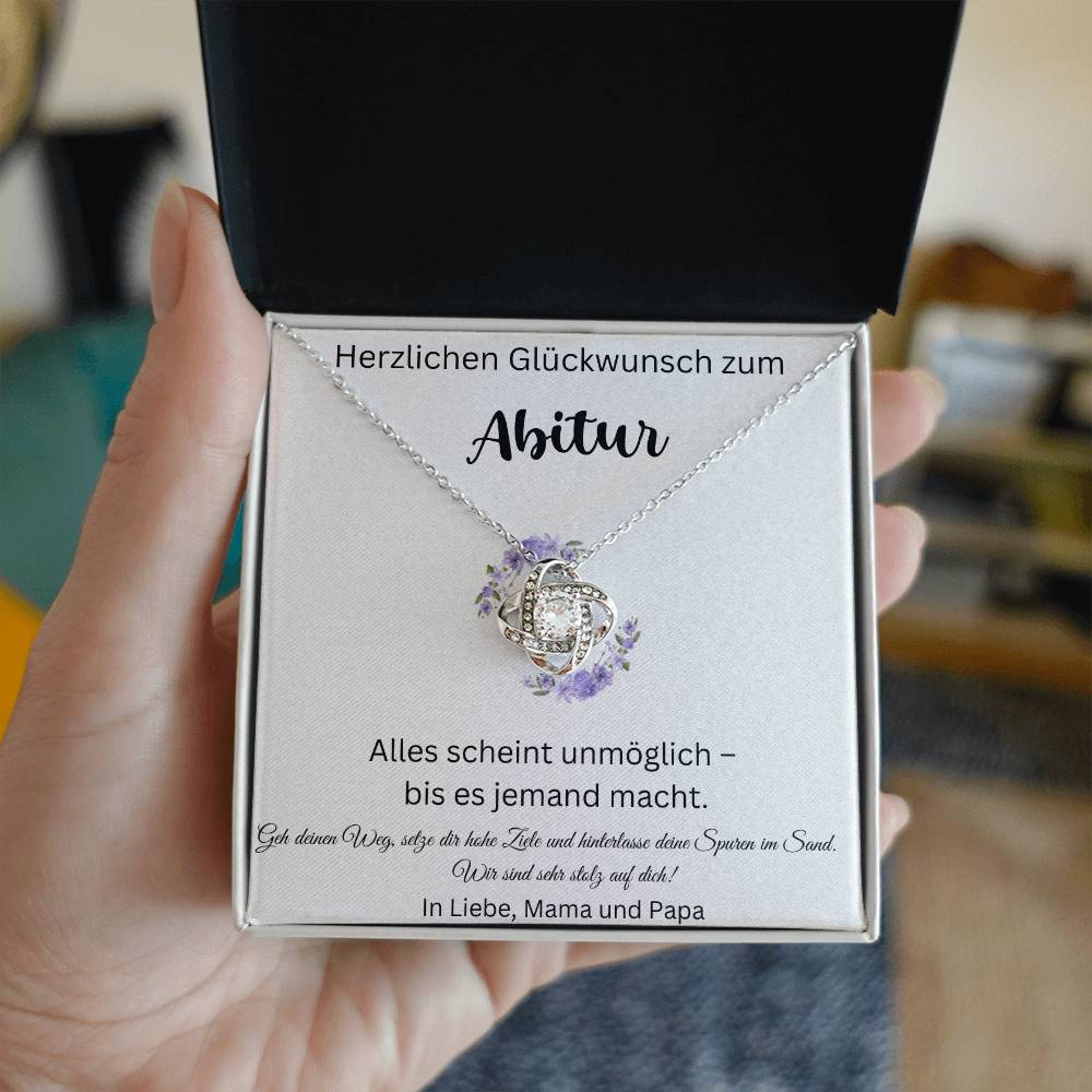 Alles Scheint Unmöglich - Bis Es Jemand Macht - Love Knot Necklace