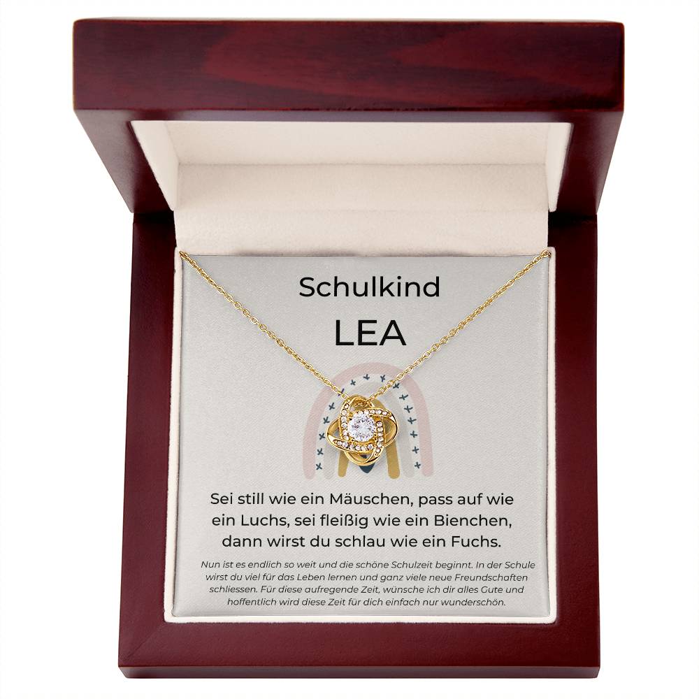 Schulkind - Neue Freundschaften Schliessen - Love Knot Necklace