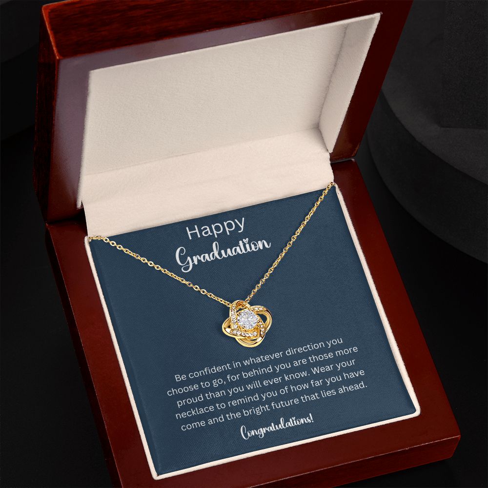 Congratulations - Love Knot Necklace