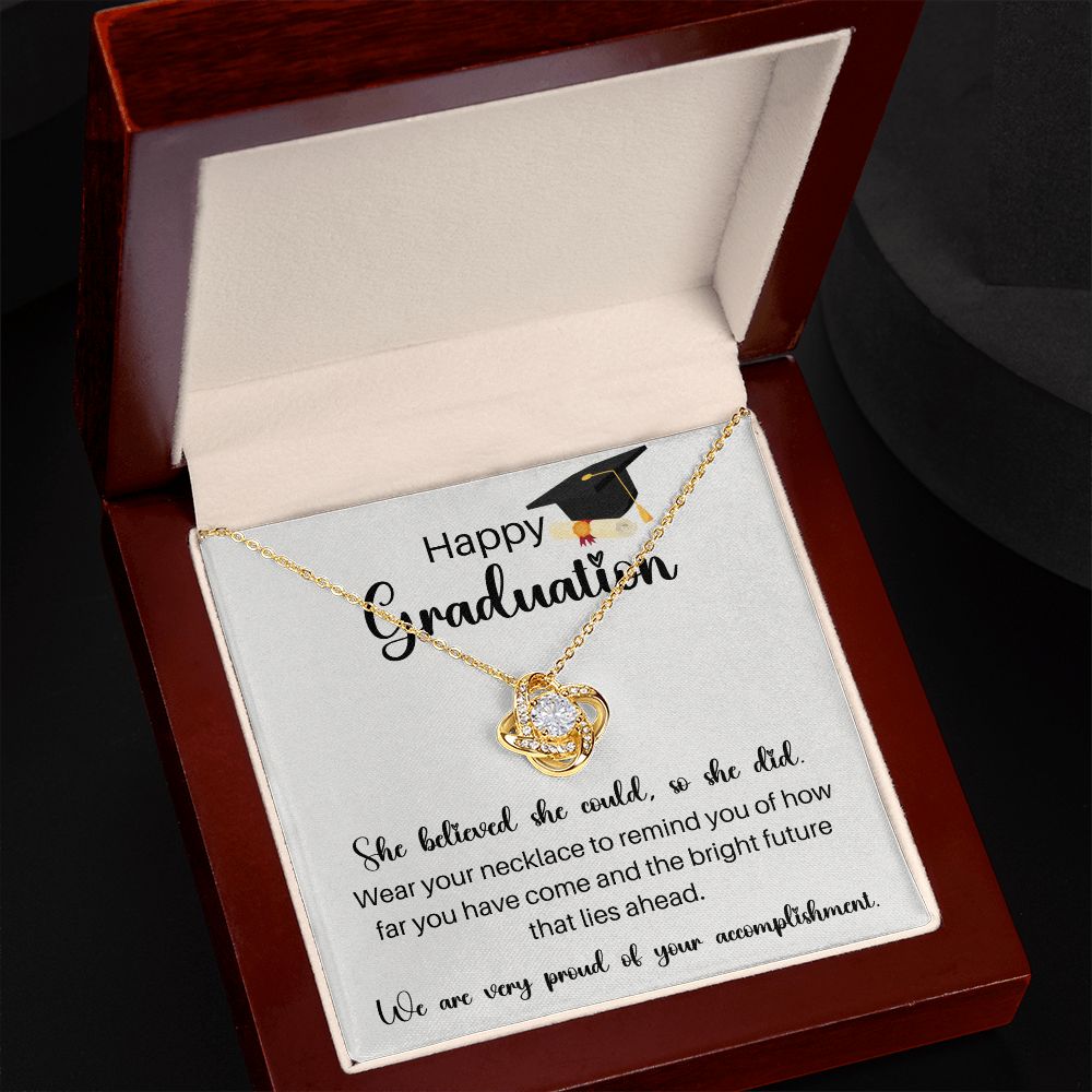Your Bright Future Lies Ahead - Love Knot Necklace