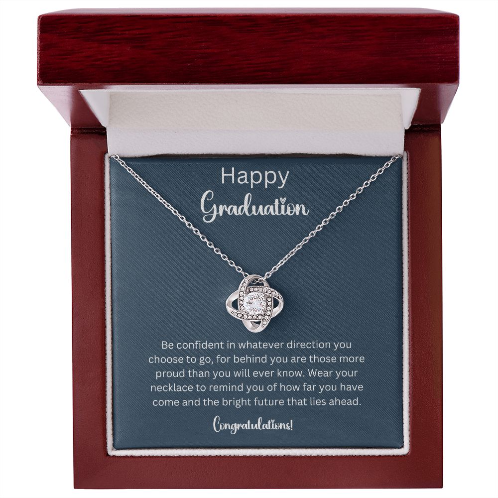 Congratulations - Love Knot Necklace