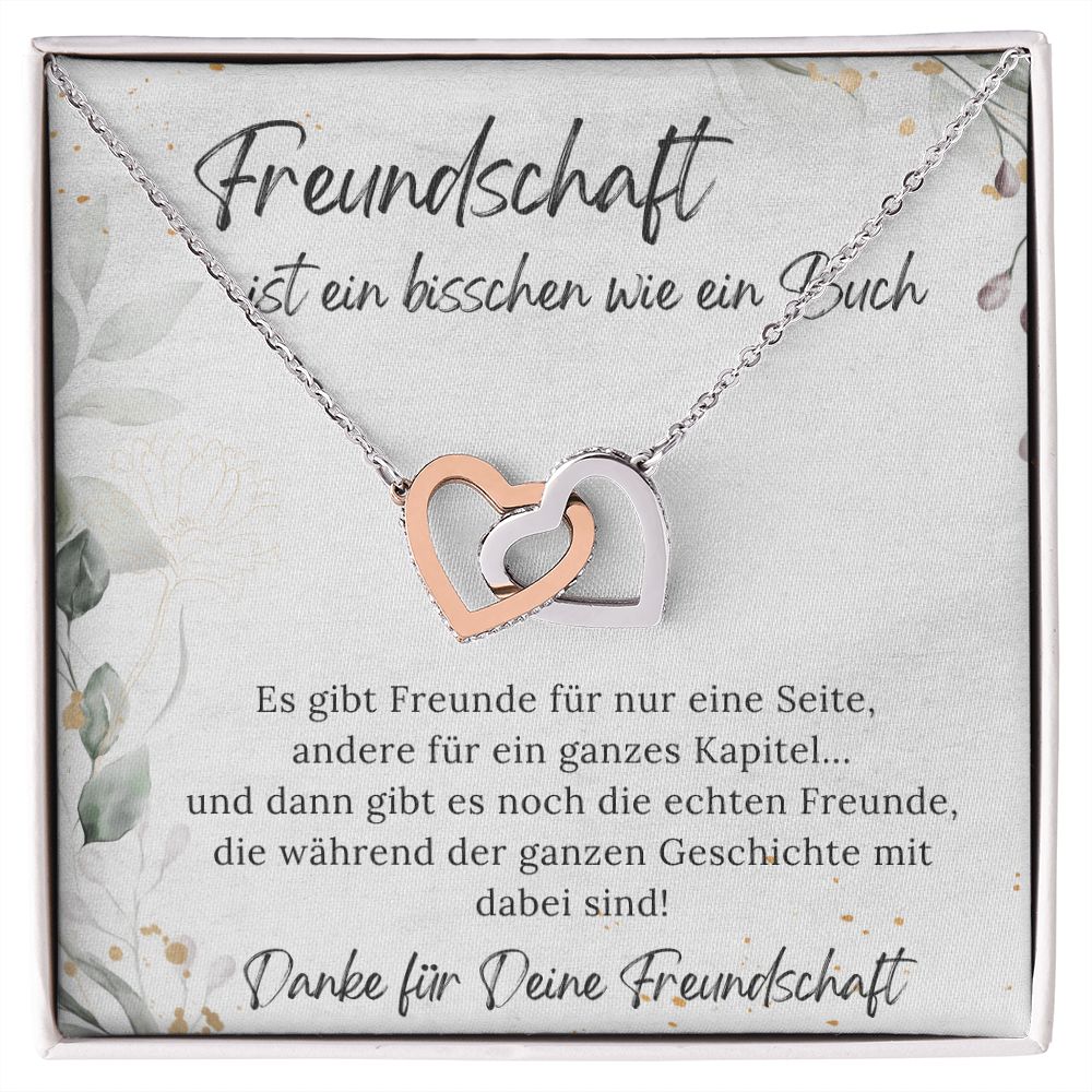 Freundschaft - Interlocking Hearts Necklace
