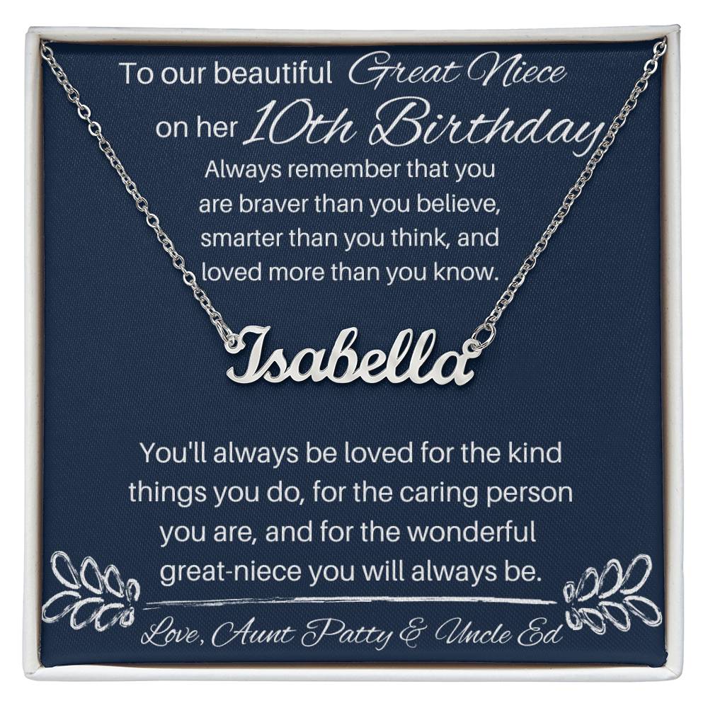 Custom Great Niece