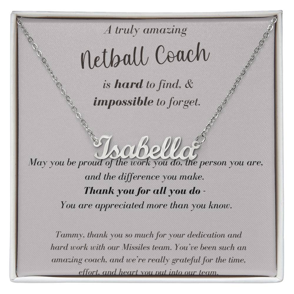 netball coach