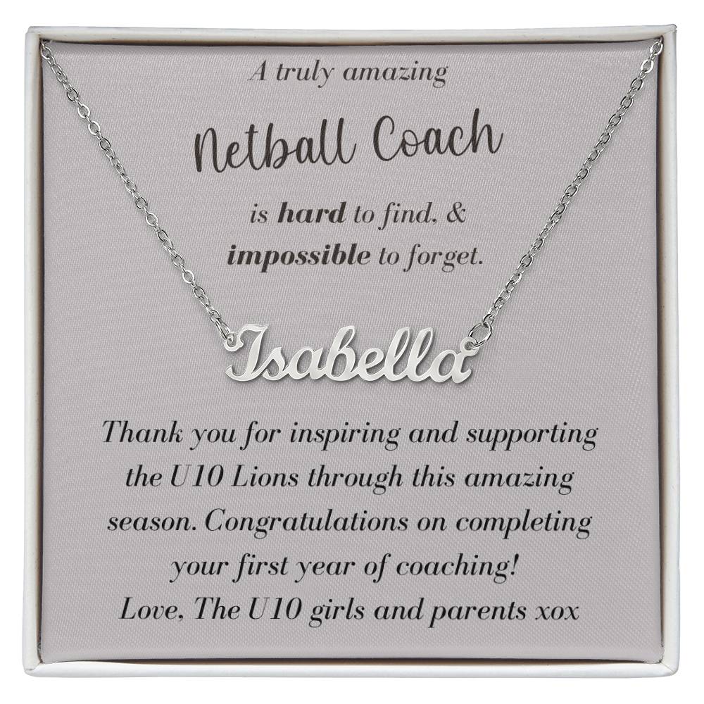 Custom Netball Coach
