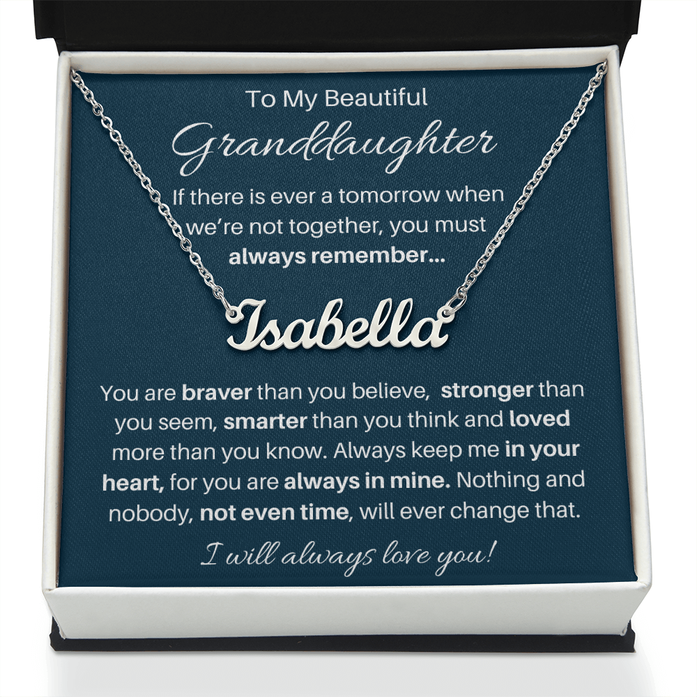 Custom Personalized Jewelry From Grandma and Grandpa