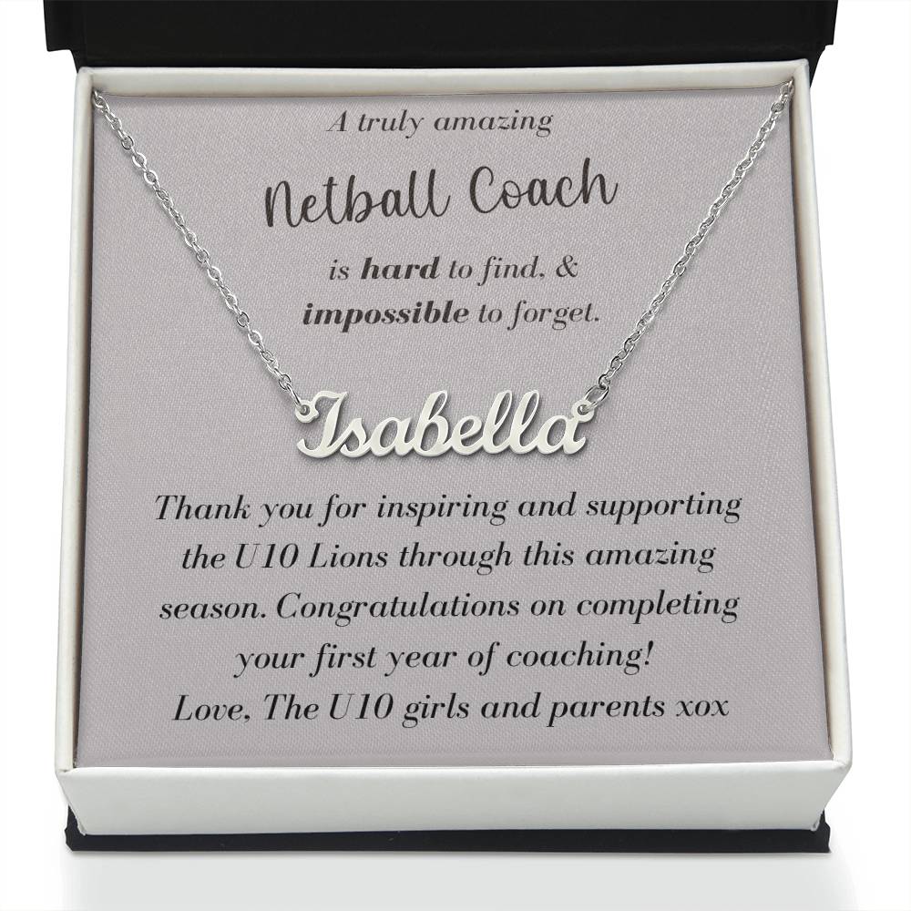Custom Netball Coach