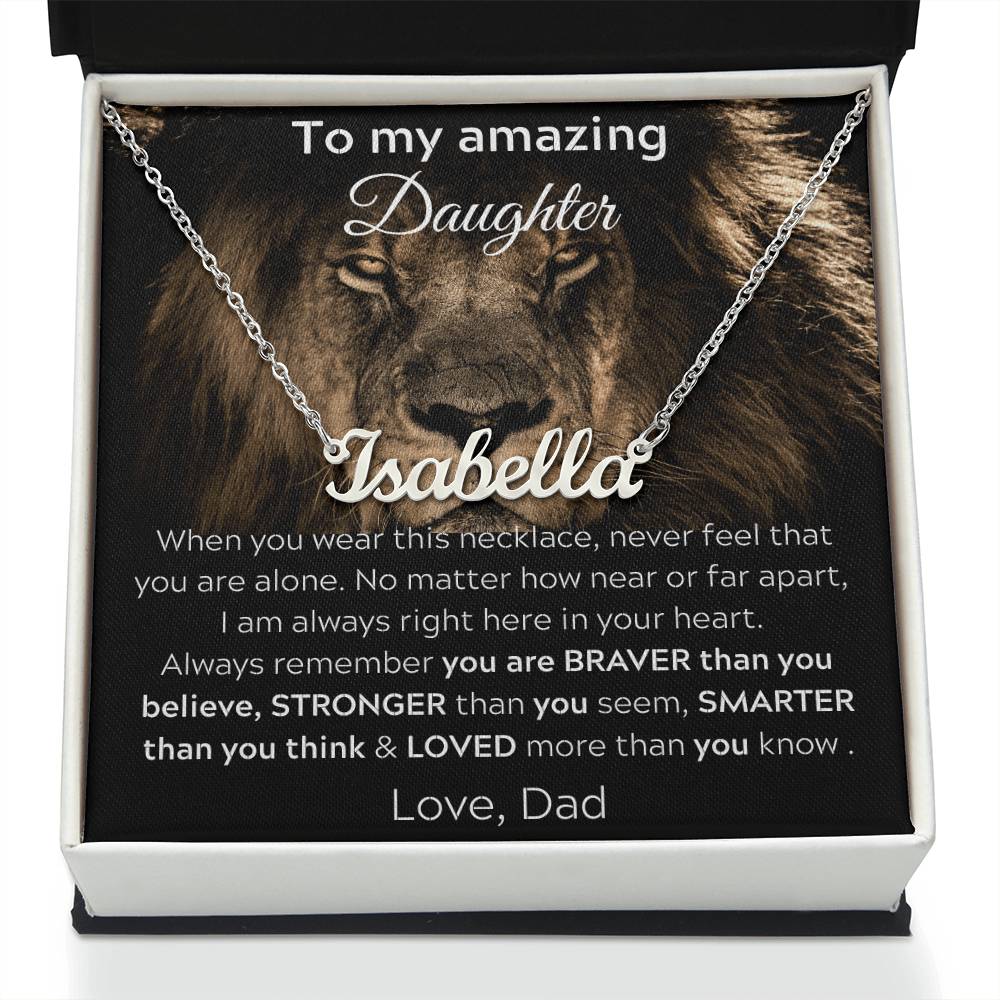 To My Amazing Daughter