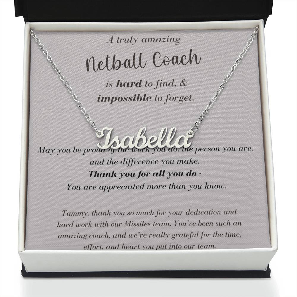 netball coach
