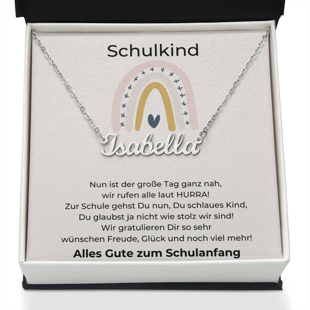 Wir Gratulieren Dir - Custom Name Necklace