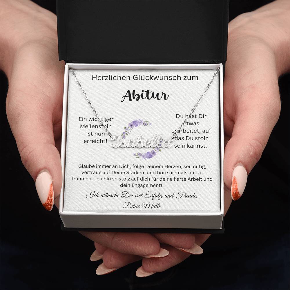 Folge Deinem Herzen - Custom Name Necklace