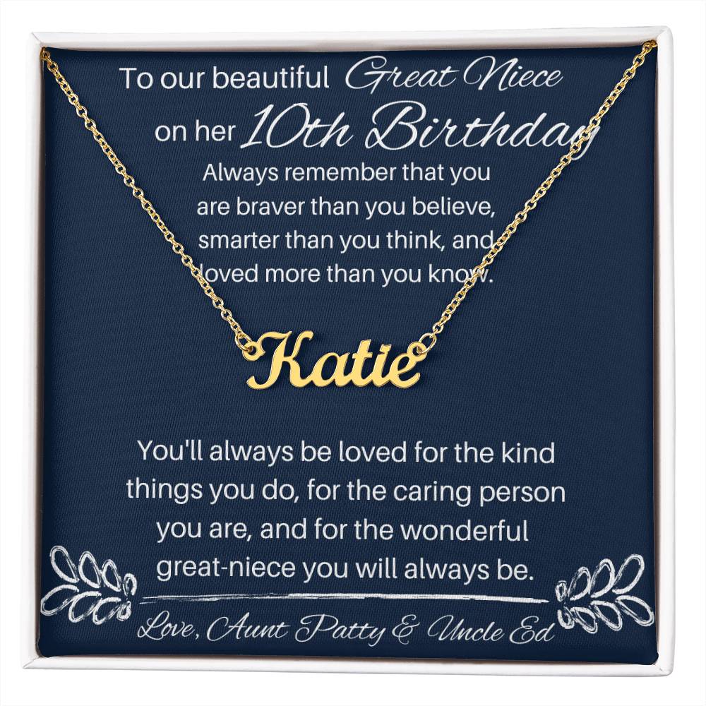 Custom Great Niece