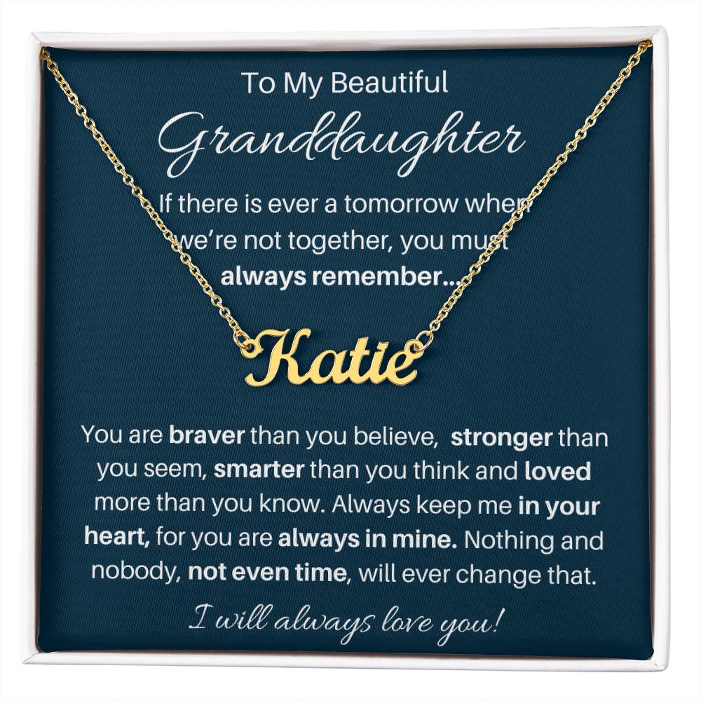 Custom Personalized Jewelry From Grandma and Grandpa