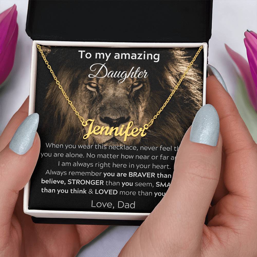 To My Amazing Daughter