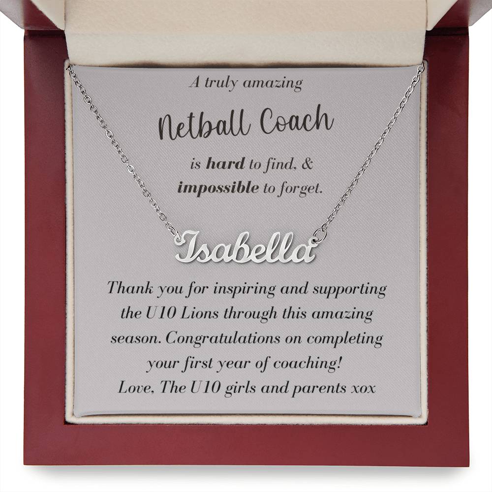 Custom Netball Coach