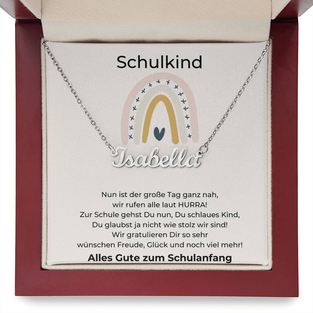 Wir Gratulieren Dir - Custom Name Necklace