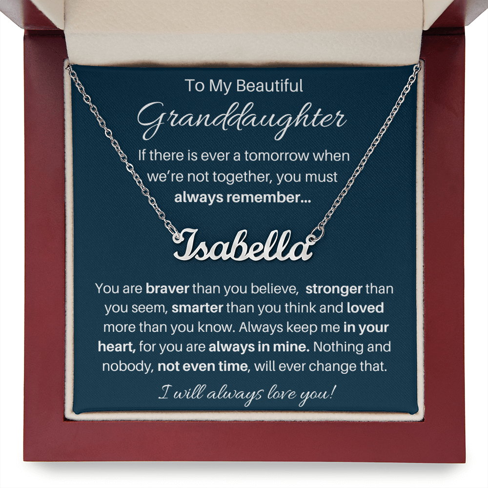 Custom Personalized Jewelry From Grandma and Grandpa