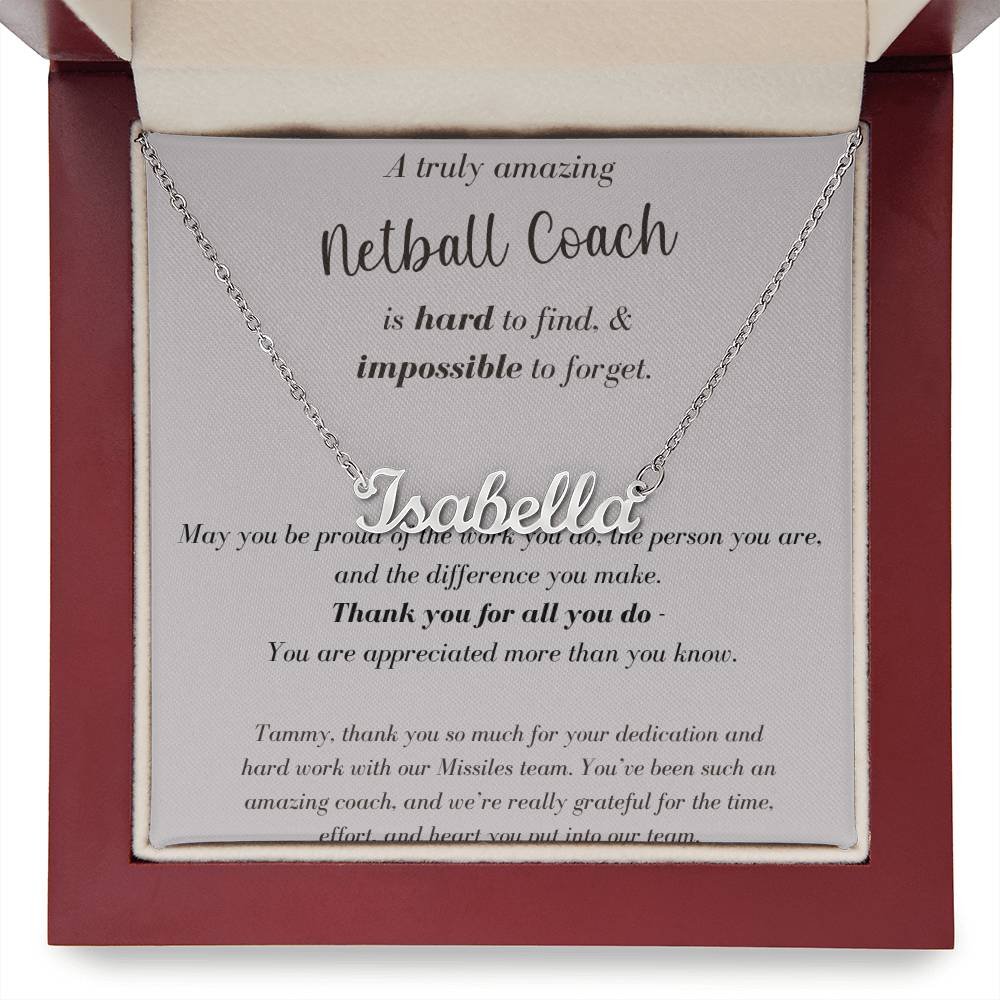 netball coach