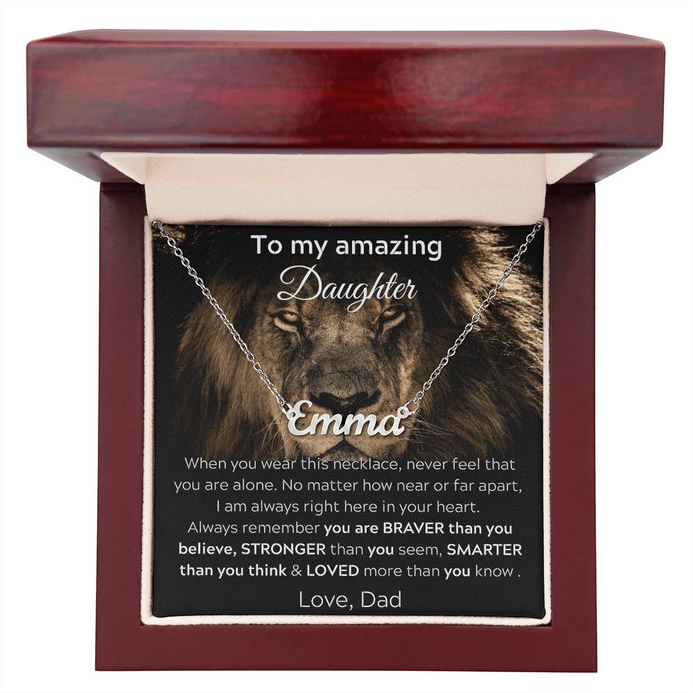 To My Amazing Daughter