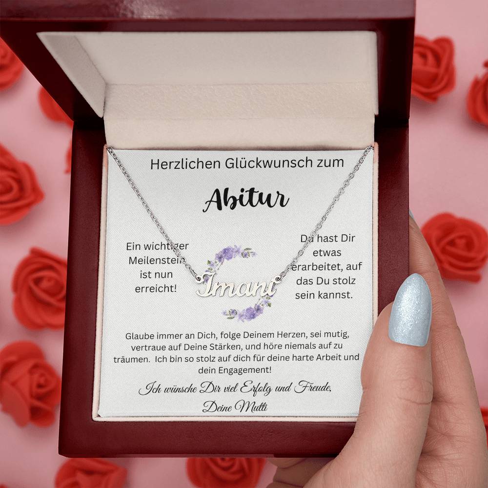 Folge Deinem Herzen - Custom Name Necklace