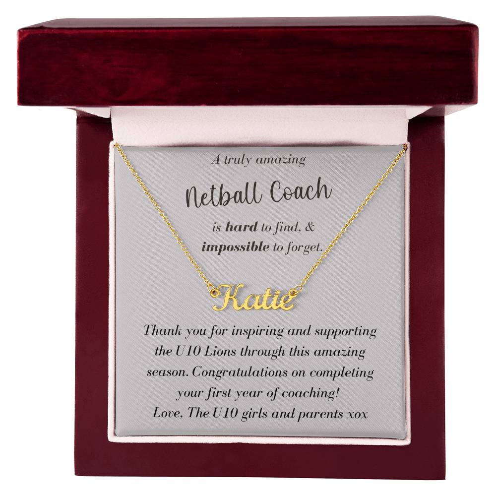 Custom Netball Coach