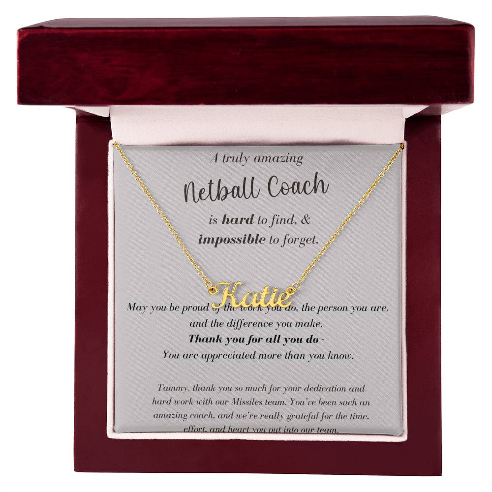 netball coach