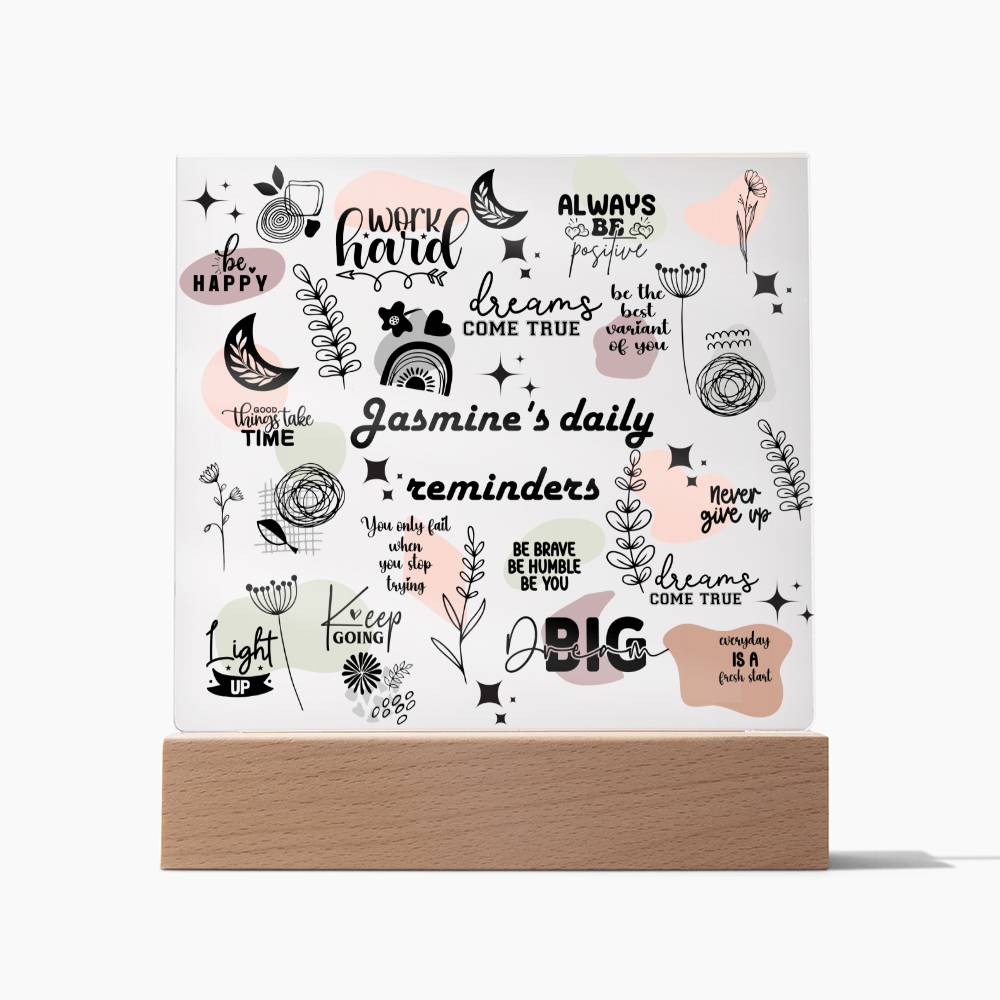 Motivation Plaque 1