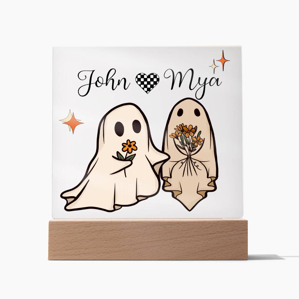Halloween Personalized Decoration 2 - Acrylic Square Plaque