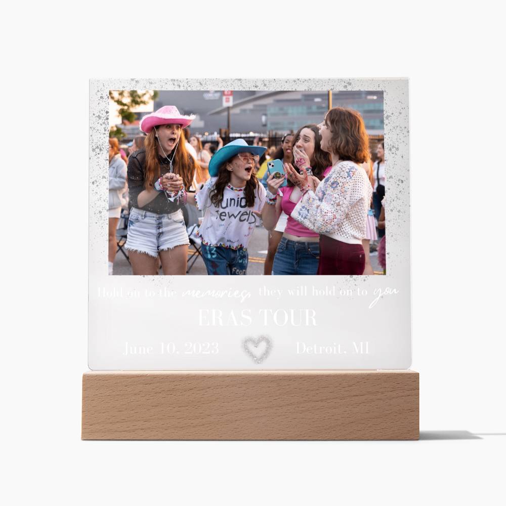 Eras Tour Concert Memory Plaque 1