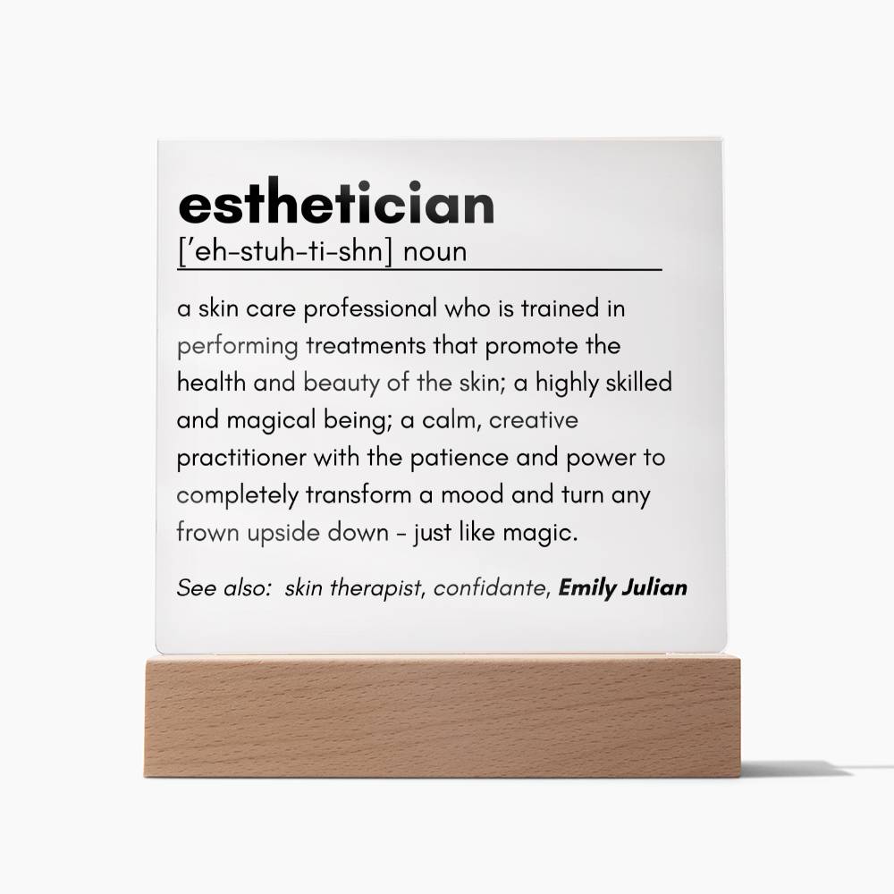 Esthetician